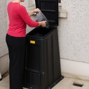 Upright Plastic Coal Bunker, 150 kg. Pick up and free local delivery.